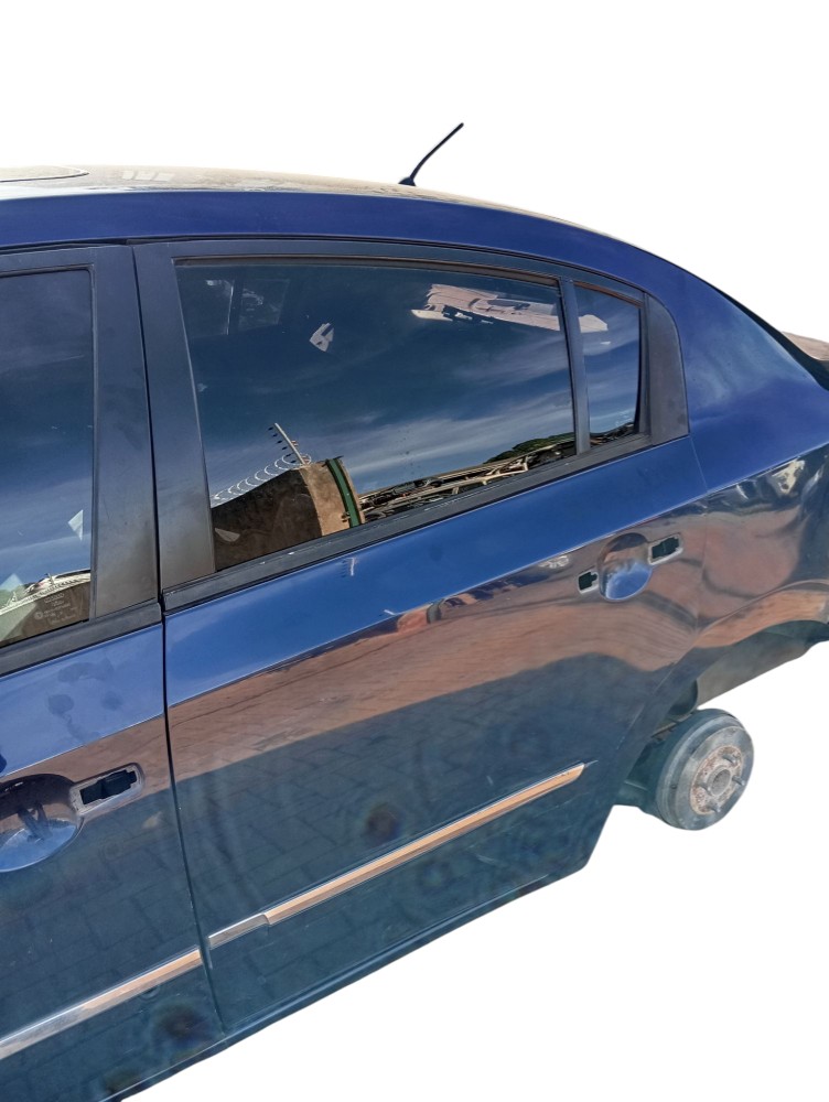 Porta Traseira Esquerda Sentra 2010 Traseira Esquerda Azul 5