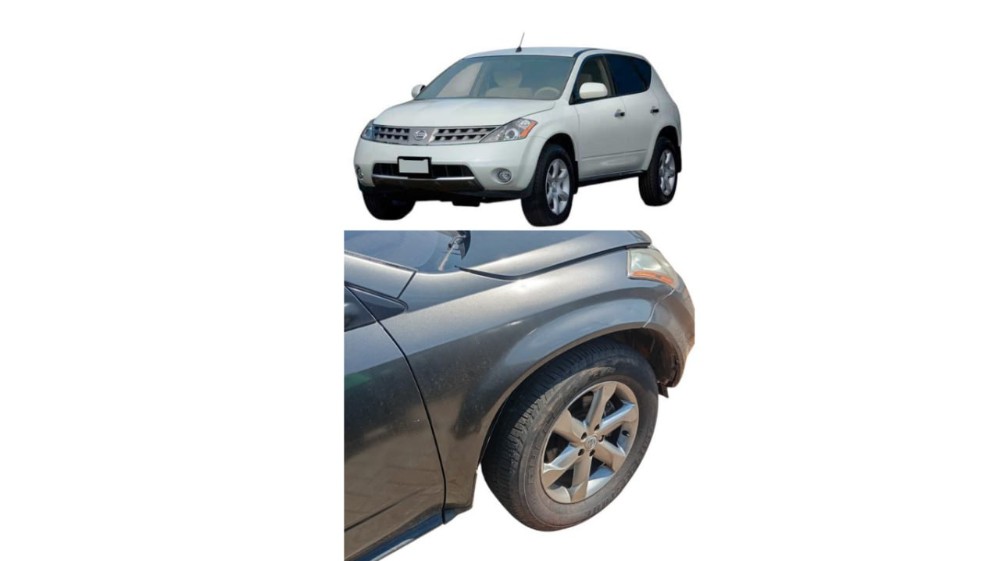 Paralama Direito Nissan Murano 3.5 2010 Dianteiro