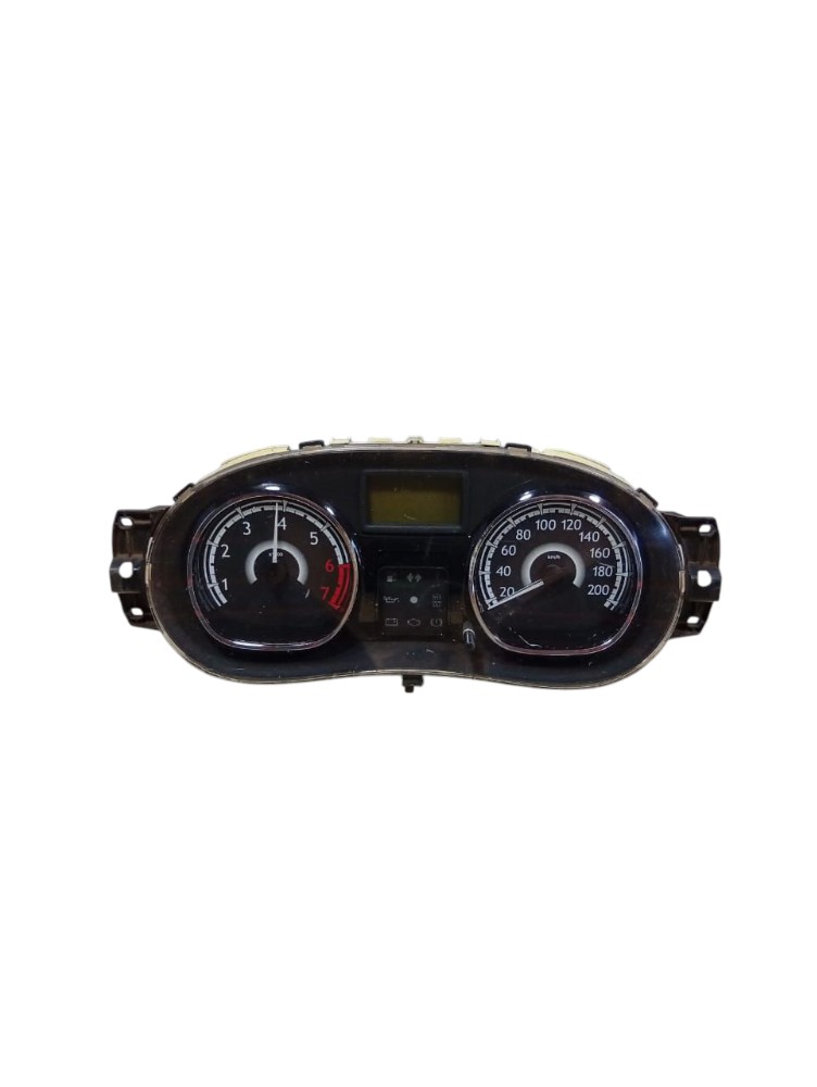 Painel Instrumentos Renault Logan 1.6 2008 2010 Detalhe Preto