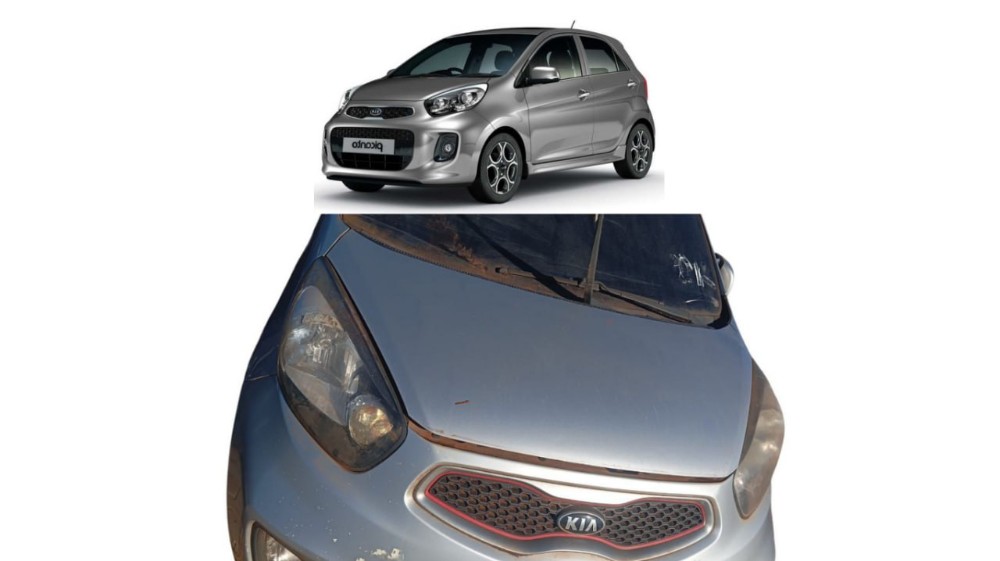 Capô Kia Picanto 2014