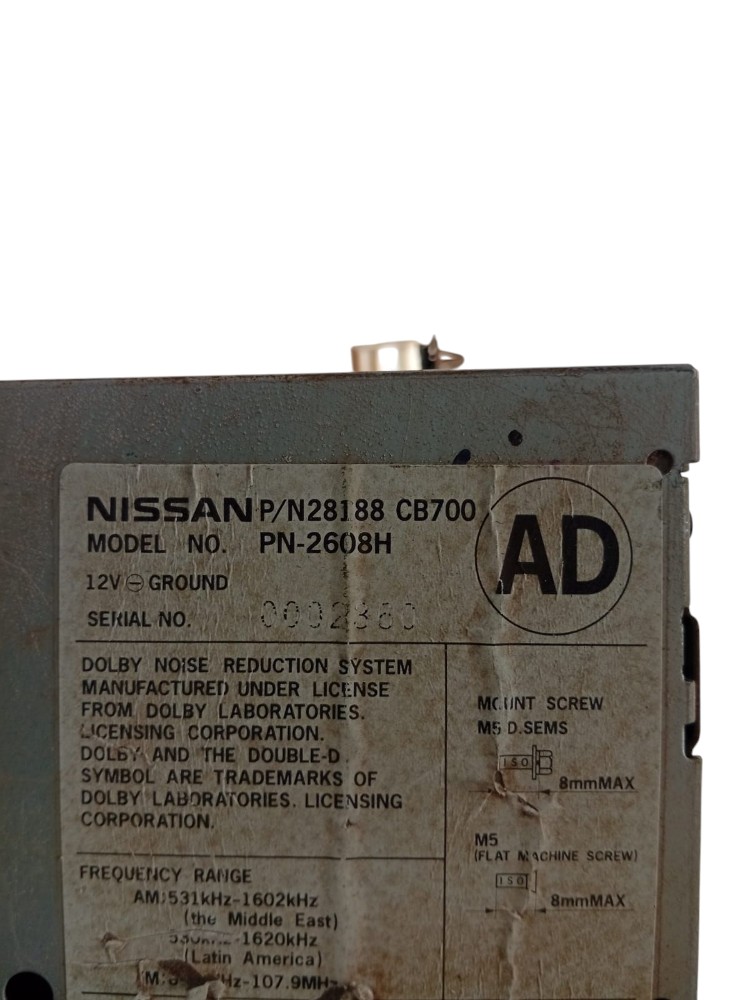 Radio Nissan Murano 3.5 2010 5