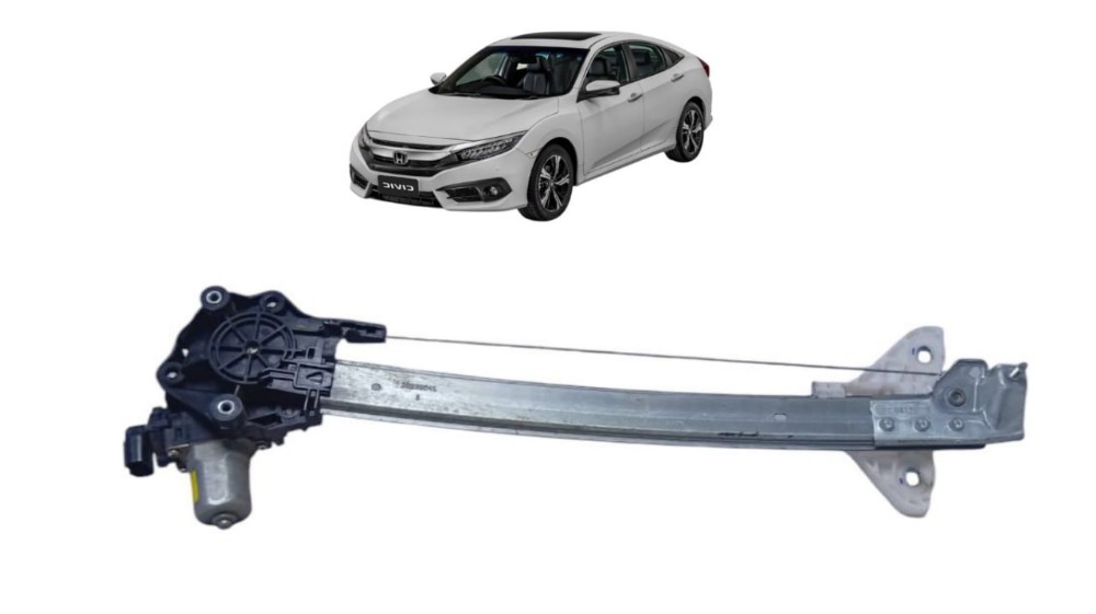 Máquina Vidro Elétrico Traseira Esquerda Honda Civic 2017