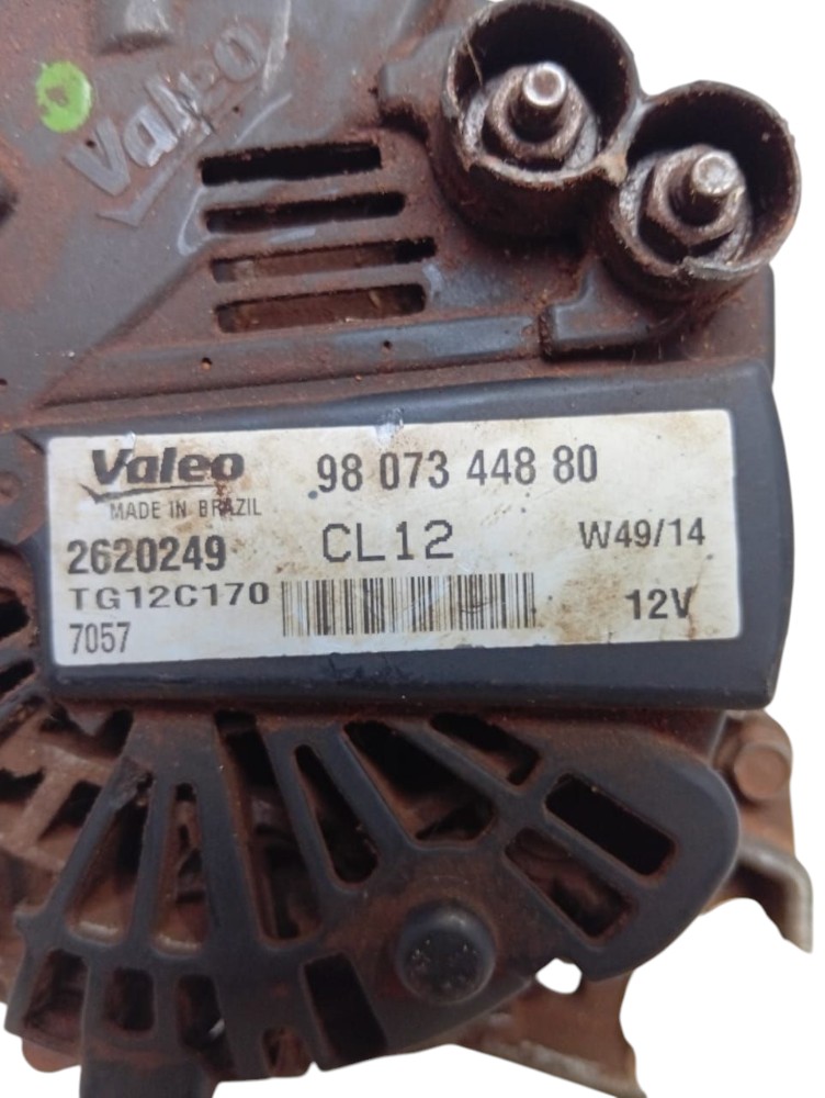 Alternador Peugeot 2008 1.6 2008 2014 Avaria 7