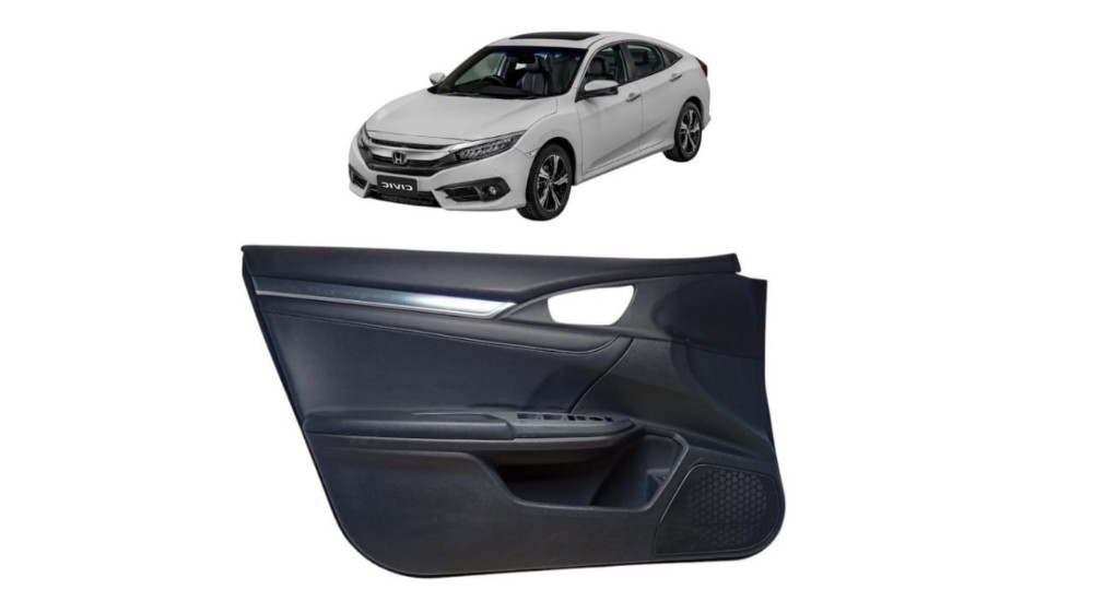 Forro Porta Dianteira Esquerda Honda Civic Touring 2017