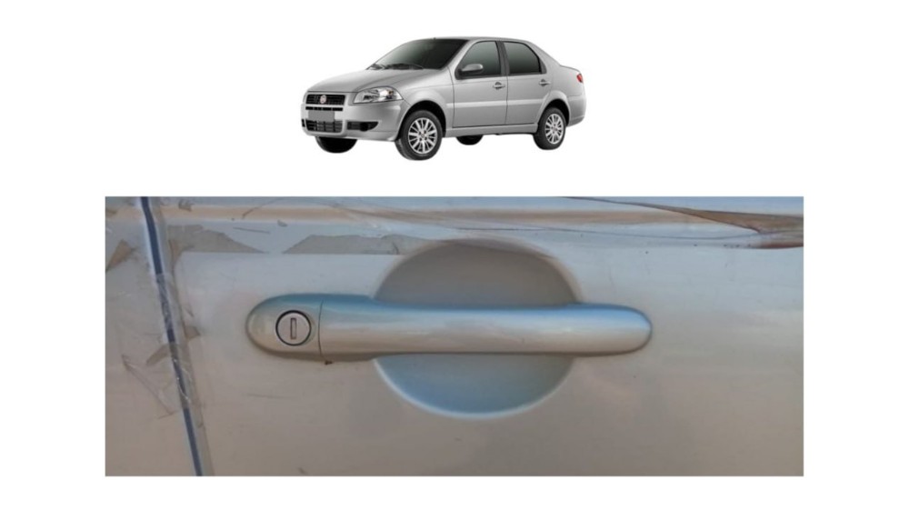 Maçaneta Externa Dianteira Direita Fiat Siena 2010 Dianteira