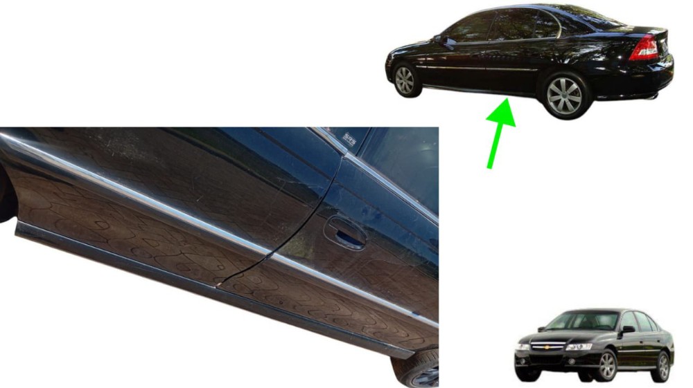 Spoiler Lateral Saia Direito Chevrolet Omega 2003