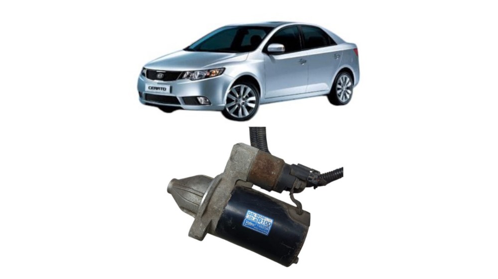Motor Arranque Partida Kia Cerato 2010 391002b100