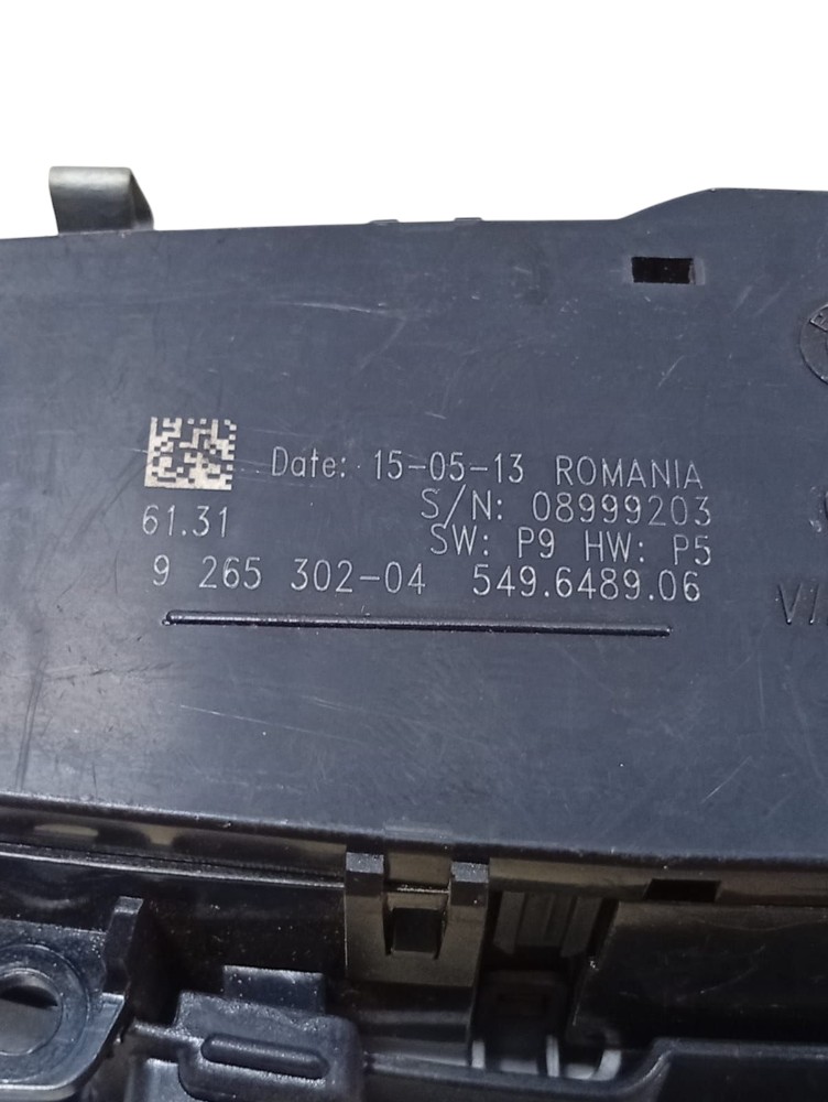 Comando Luz Farol Bmw 320i 2013 2015 5