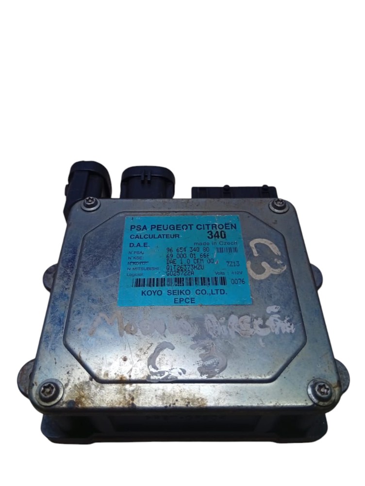 Módulo Direção Elétrico Citroen C3 2010 2012