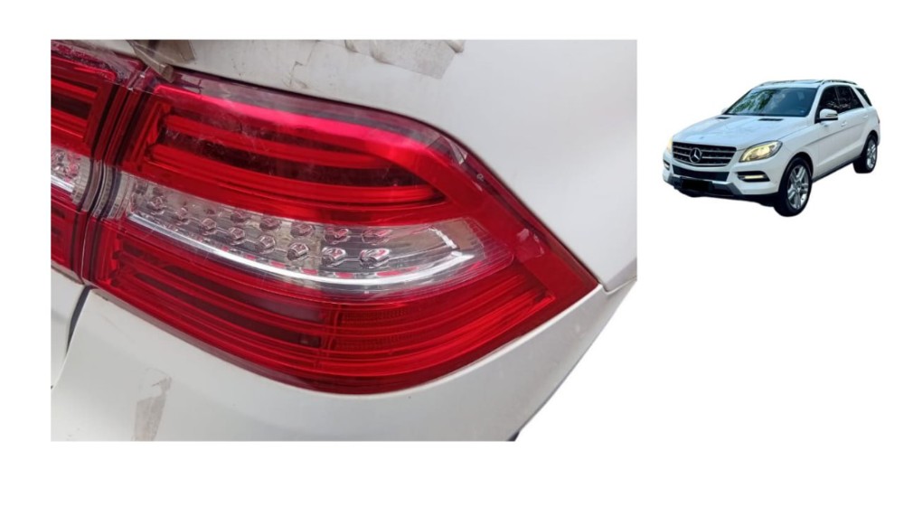 Lanterna Traseira Direita Mercedes Ml350 2015 Direito/passageiro Vermelho