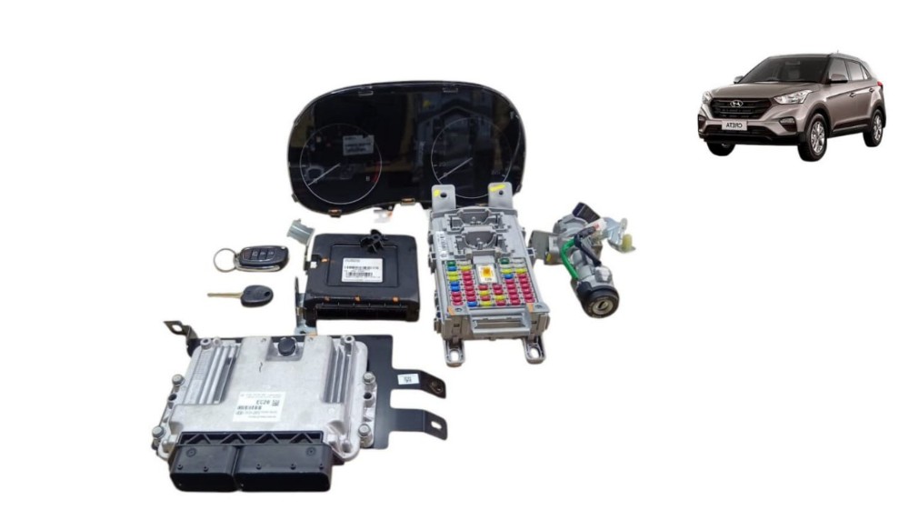 Kit Code Módulo Injeção Hyundai Creta 1.6 2024 2025 Automáti