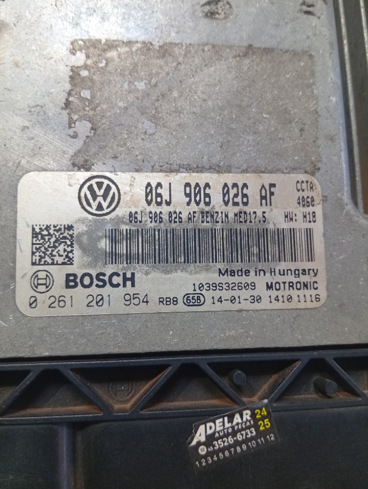 Módulo Injeção Passat Tiguan 2.0 Fsi 06j906026af 0261201954 3