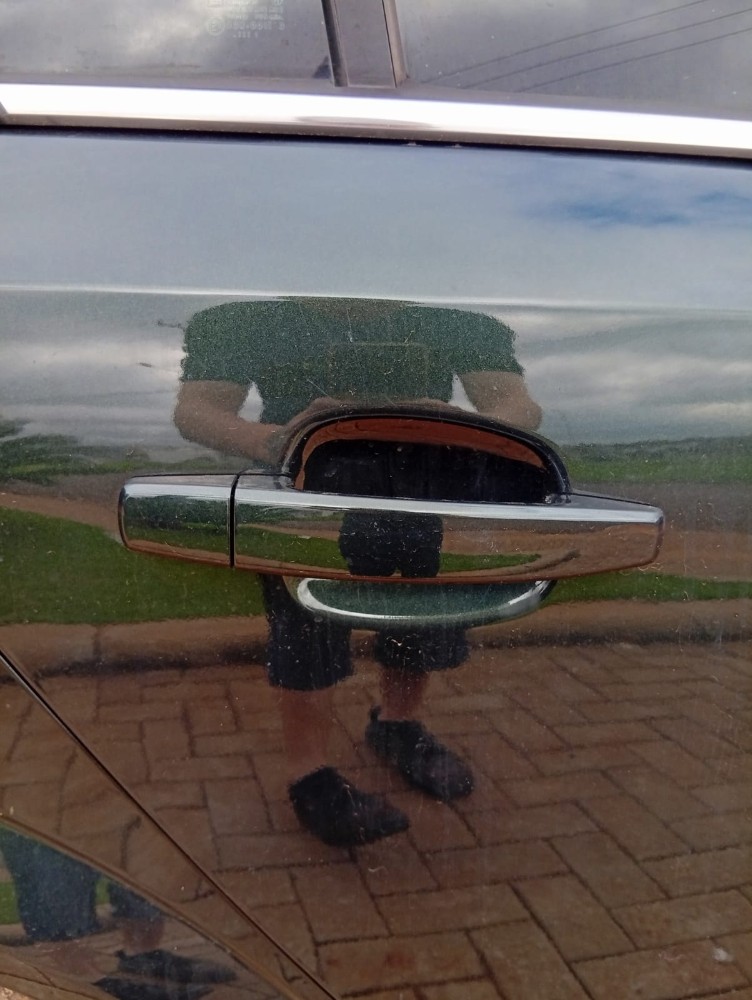 Maçaneta Externa Traseira Direita Chevrolet Vectra 2010 2011 Verde Traseira