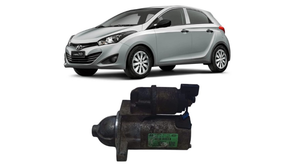 Motor Arranque Partida Hyundai Hb20 1.0 2014 3610003603
