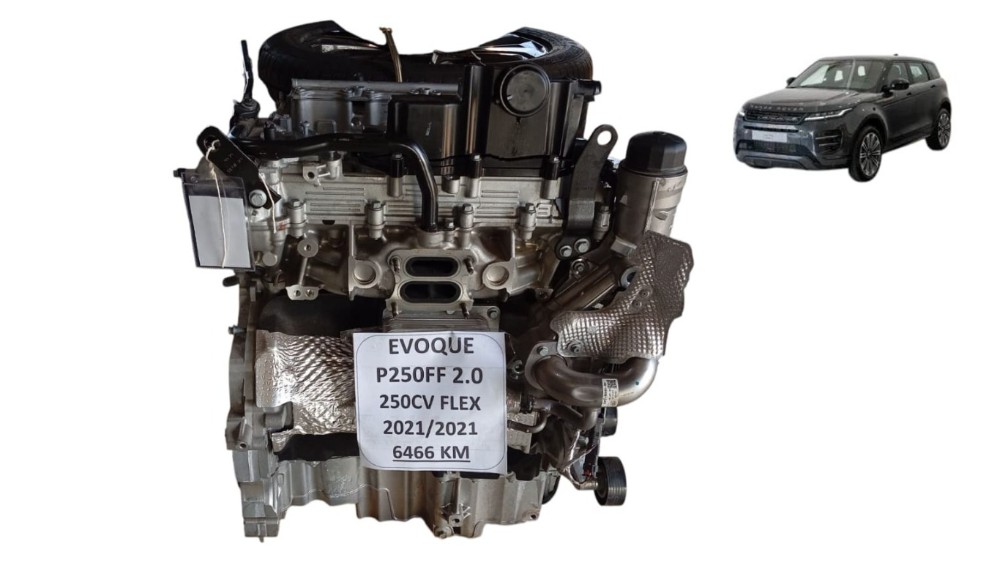 Motor Parcial Range Rover Evoque P250ff 2.0 2021 250cv Flex