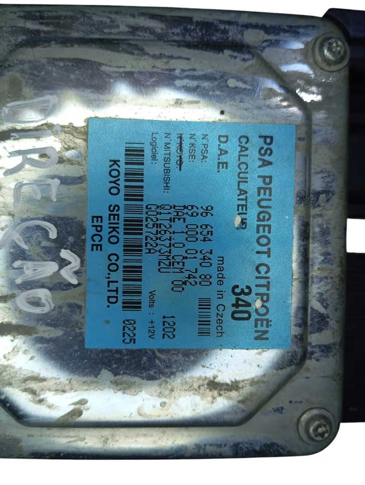 Modulo direção elétrica 1.4 citroen c3 04/12 – 9665434080 5