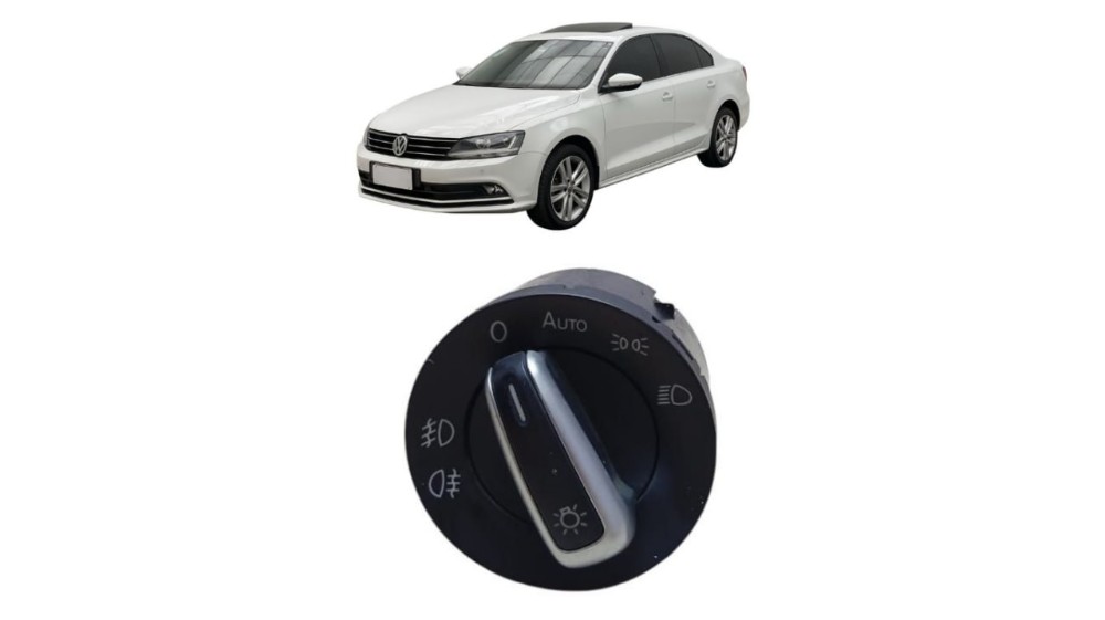 Botão Chave Luz Volkswagen Jetta 2.0 2017