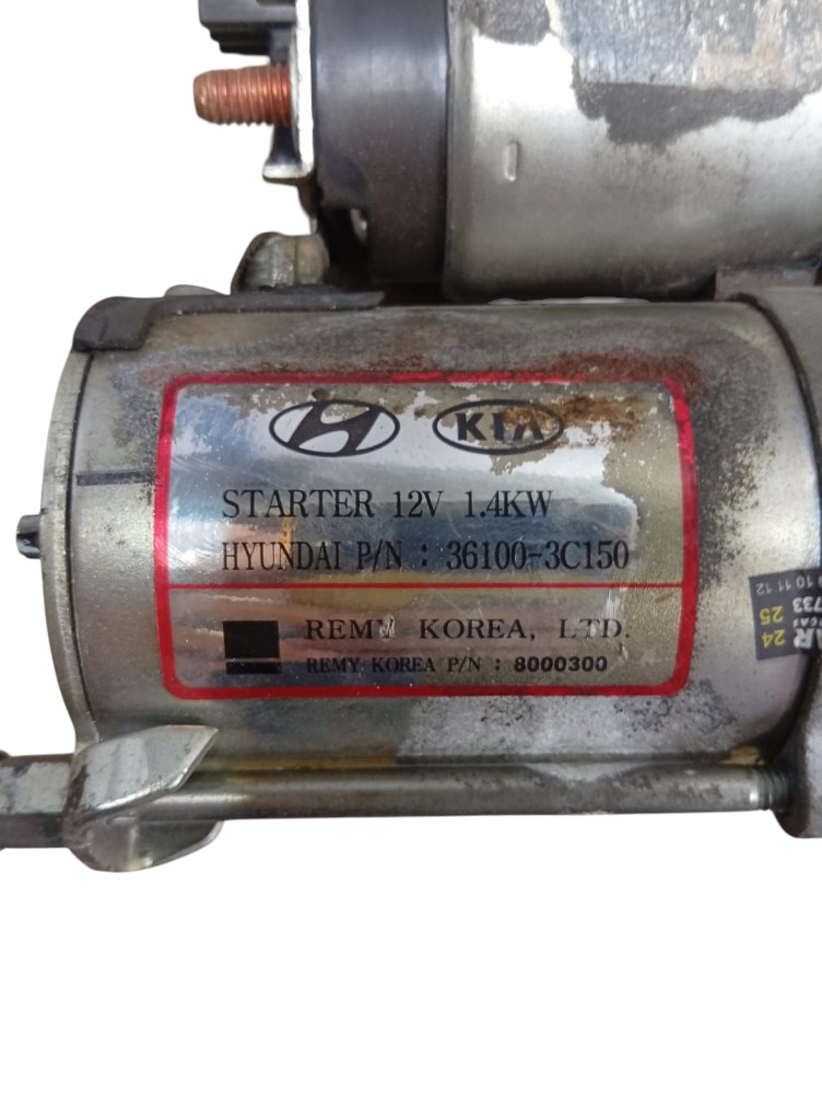 Motor Arranque Partida Santa Fé 3.5 2011 4