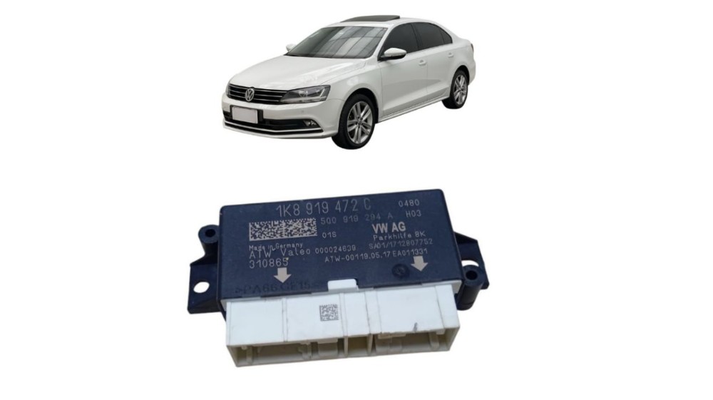 Sensor Estacionamento Volkswagen Jetta 2.0 2017 1k8919472c Preto