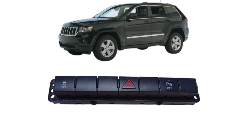 Botão Alerta Tração Jeep Grand Cherokee 2013
