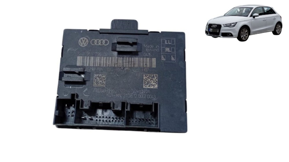 Módulo Porta Traseira Esquerda Audi A1 2013 Spb