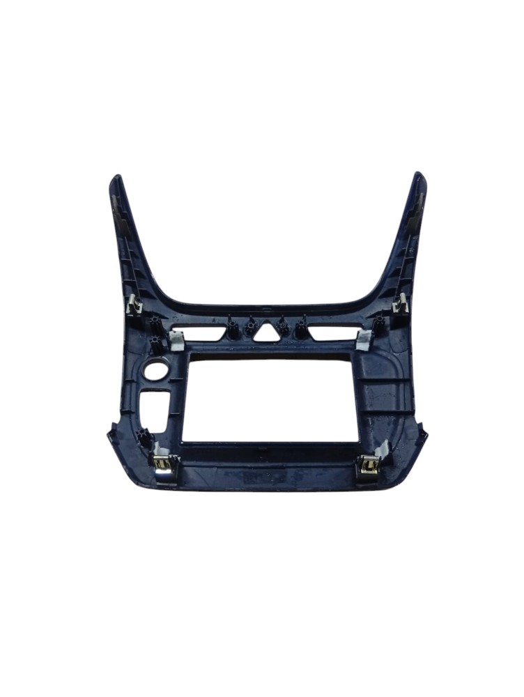 Moldura Painel Central Multimídia Chevrolet Cobalt 2016 2020 Preto 4