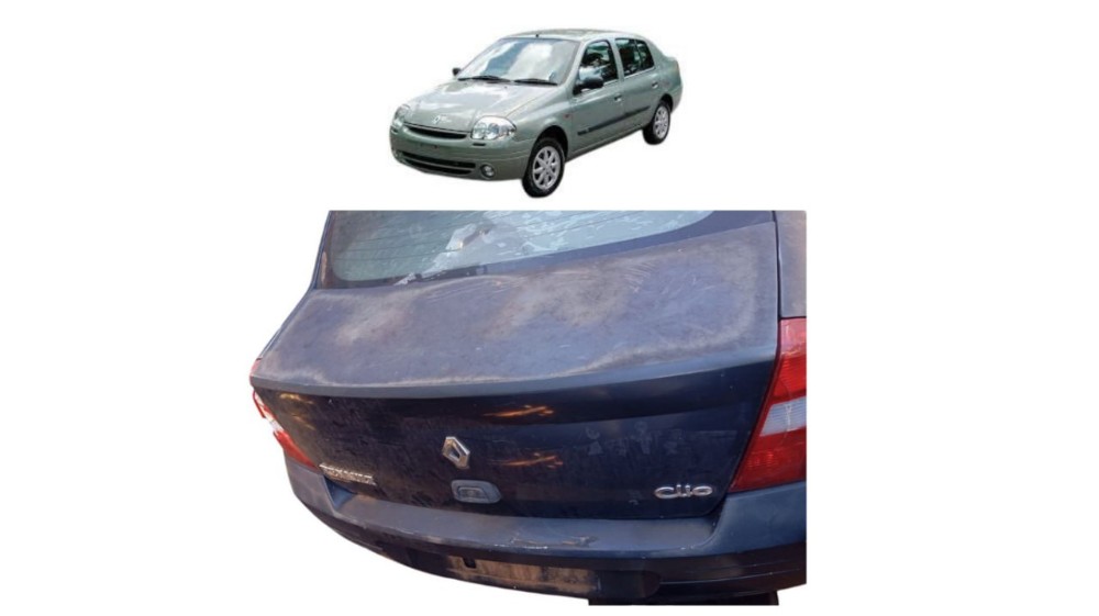 Tampa Traseira Renault Clio 2002 2003