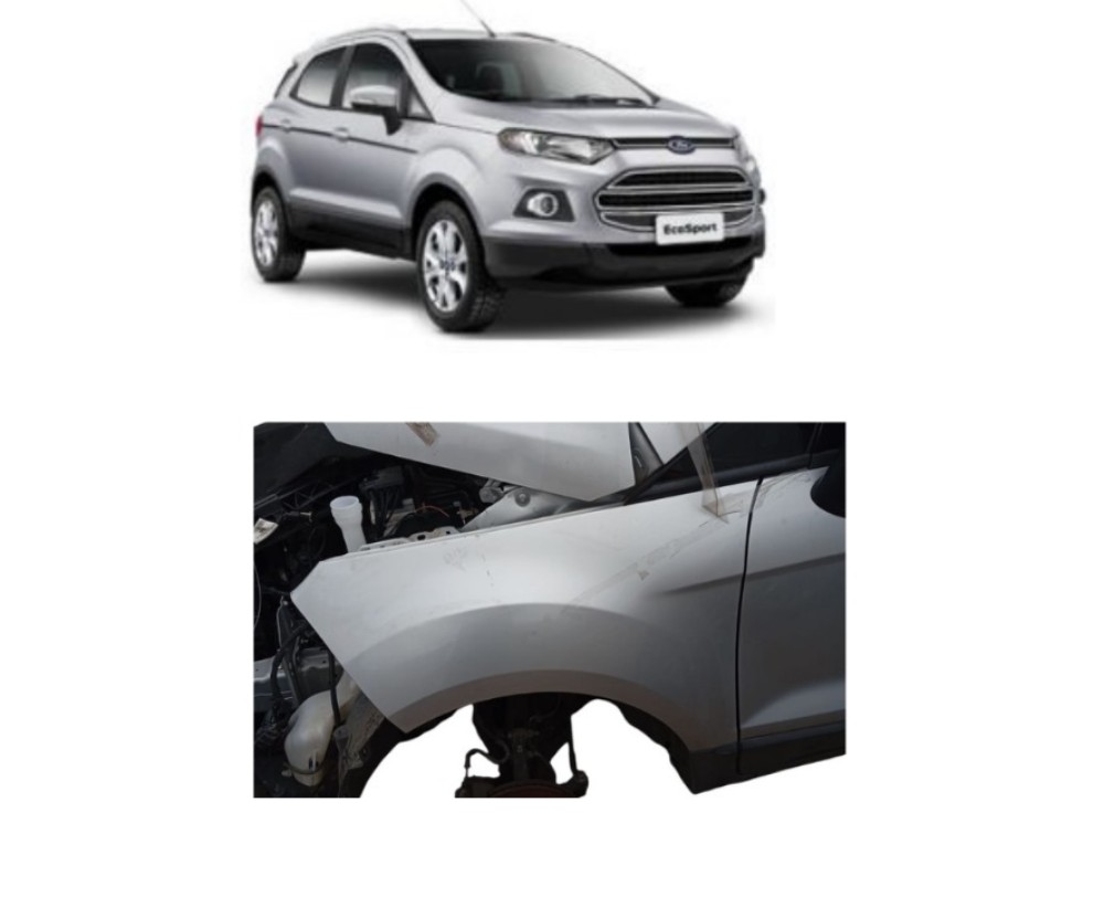 Paralama Esquerdo Ecosport 2021 Com Detalhes