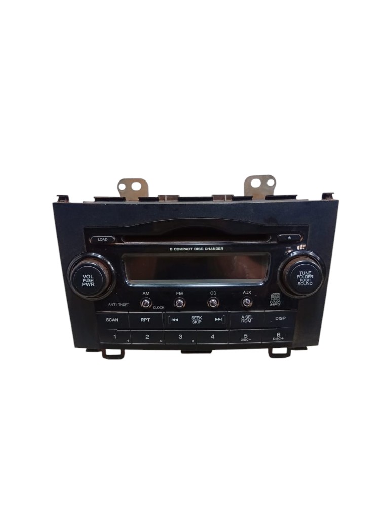 Radio Multimídia Honda Crv 2008 2010 Preto