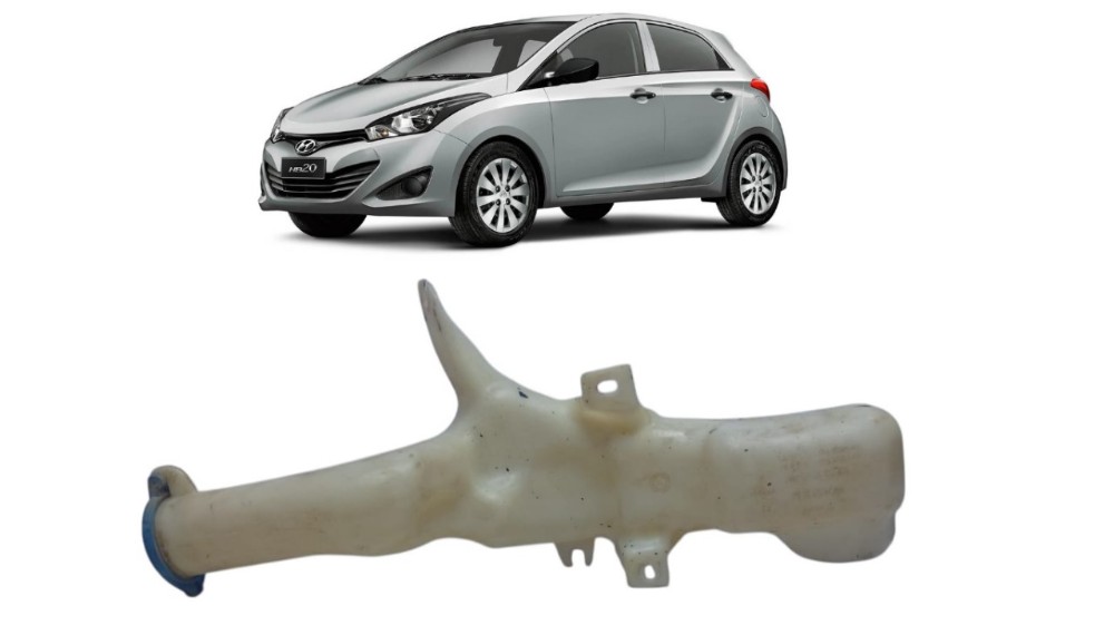 Reservatório Água Limpador Parabrisa Hyundai Hb20 2014 Branco
