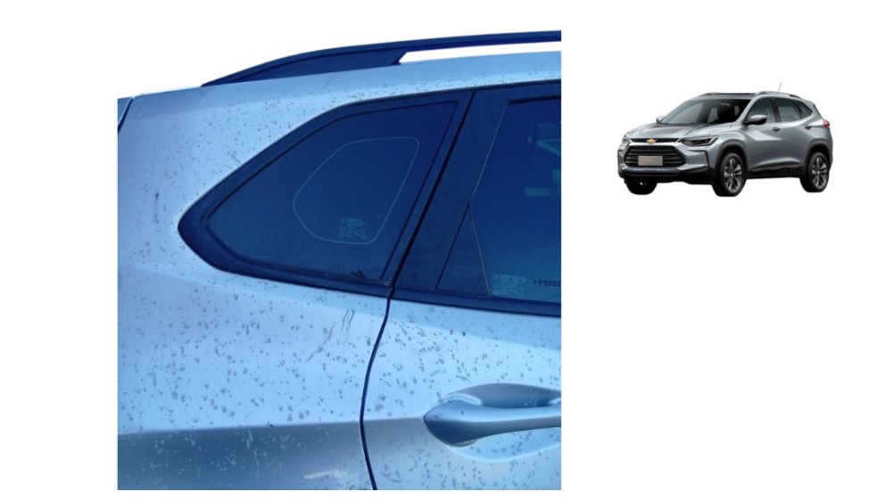 Vidro Fixo Traseiro Direito Chevrolet Tracker 2023