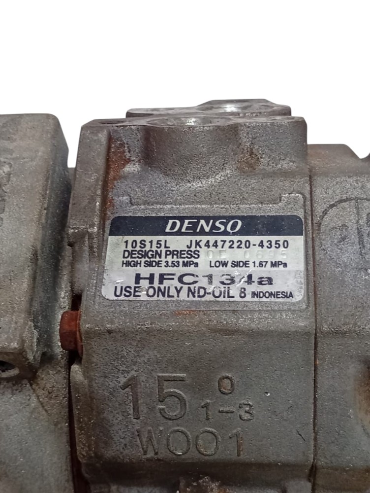 Compressor Ar Condicionado Toyota Corolla Altis 2003 6