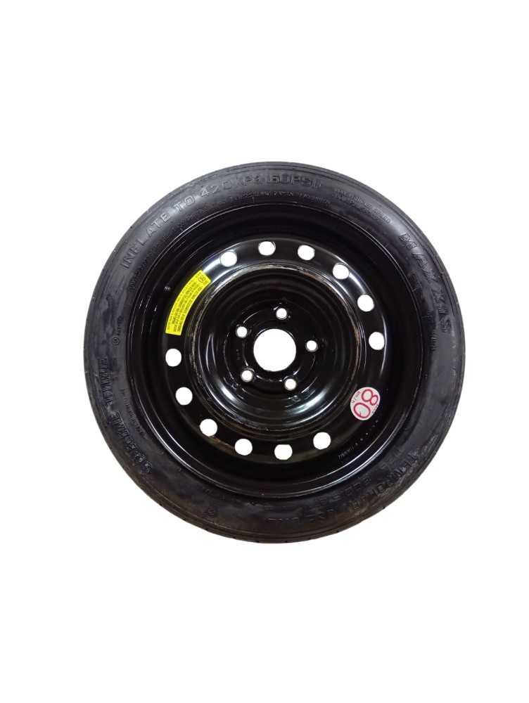 Roda Estepe Honda Civic T125 80 R16 Preto
