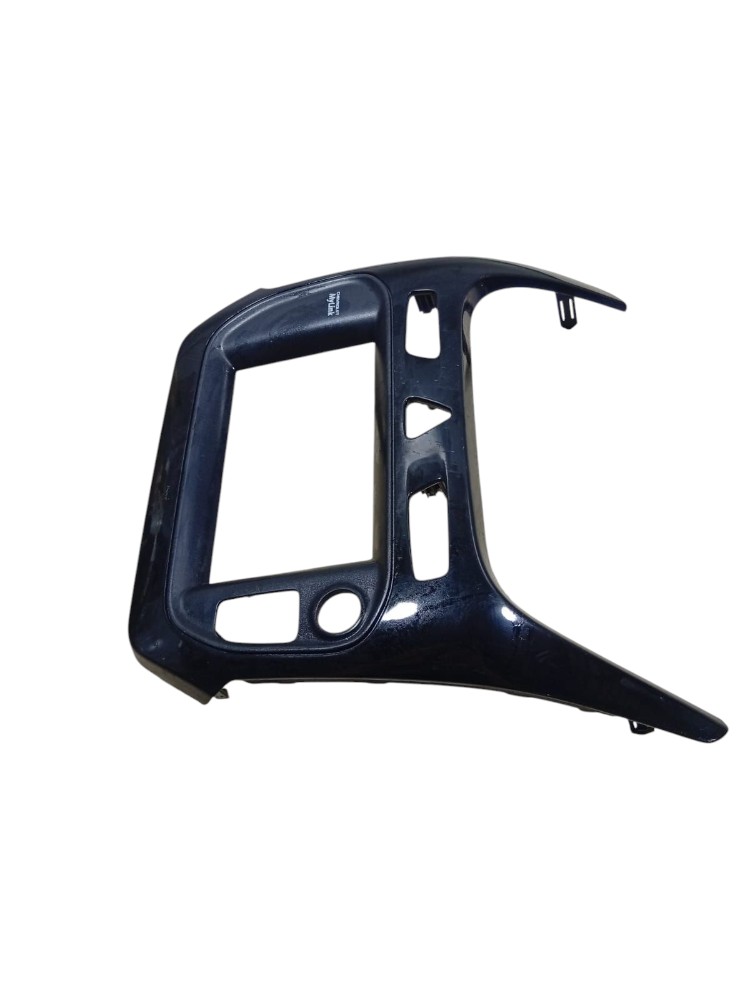 Moldura Painel Central Multimídia Chevrolet Cobalt 2016 2020 Preto 3