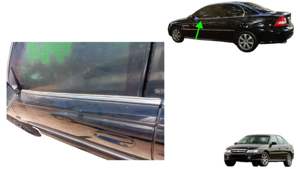 Friso Superior Porta Dianteira Esquerda Chevrolet Omega 2003