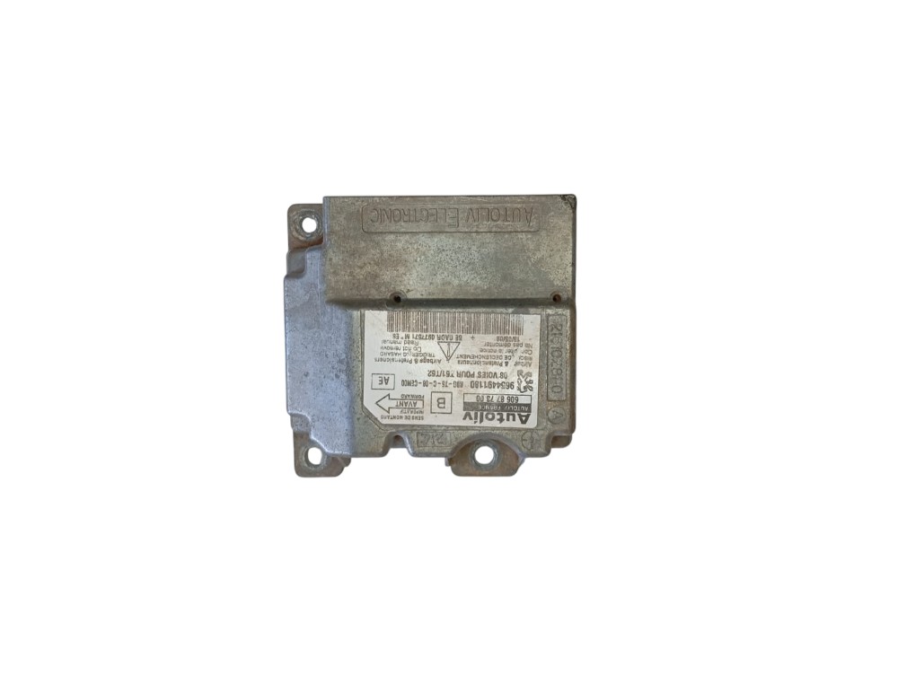 Módulo airbag peugeot 307 2006 a 2012 – 9654491180 2