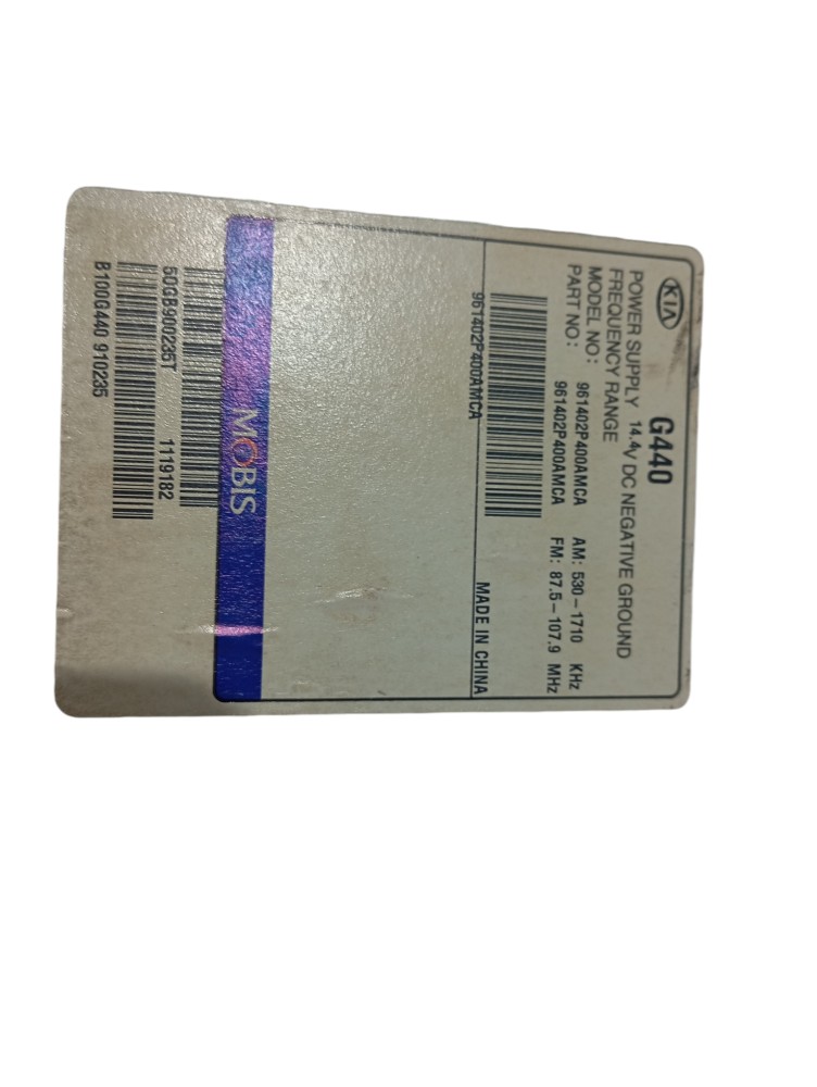 Rádio Mp3 Cd Player Kia Sorento 3.5 V6 2012 – 961402p400 7