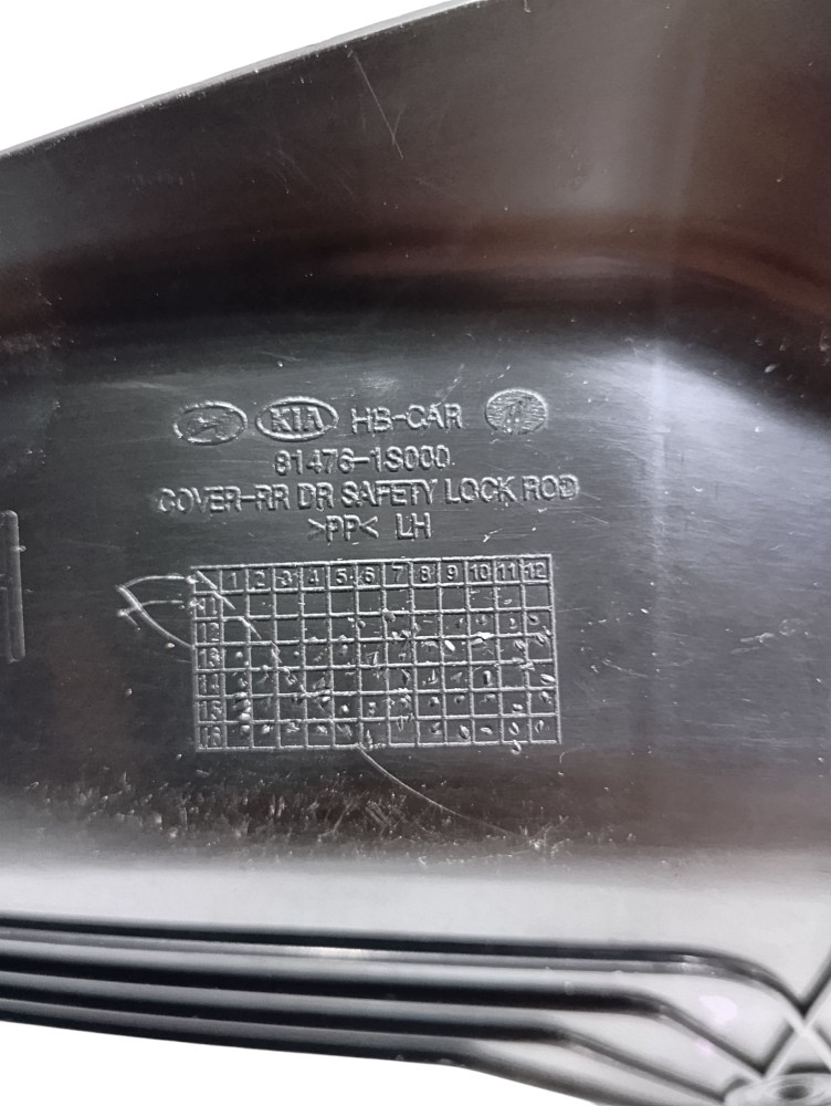 Acabamento Fechadura Porta Tras Esquerda Hb20 Hyundai 2019 7
