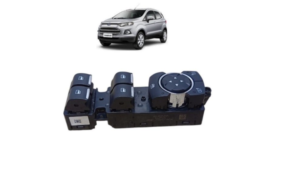 Botão Vidro Dianteiro Esquerdo Ford Ecosport 2019