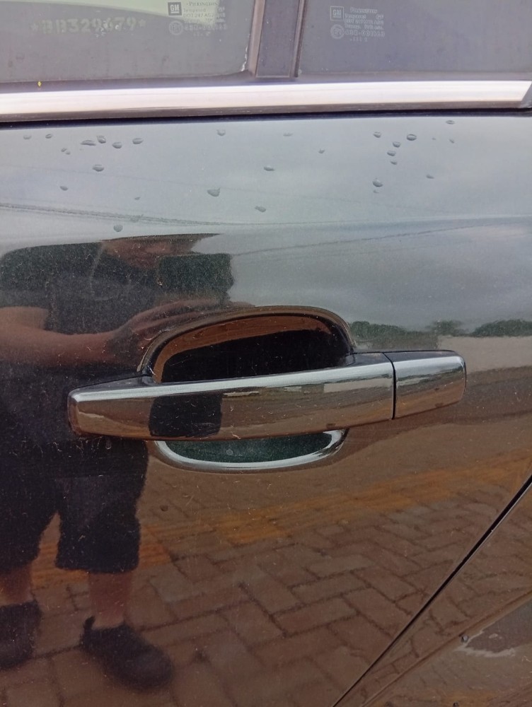 Maçaneta Externa Traseira Esquerda Chevrolet Vectra 2010 11 Verde Traseira