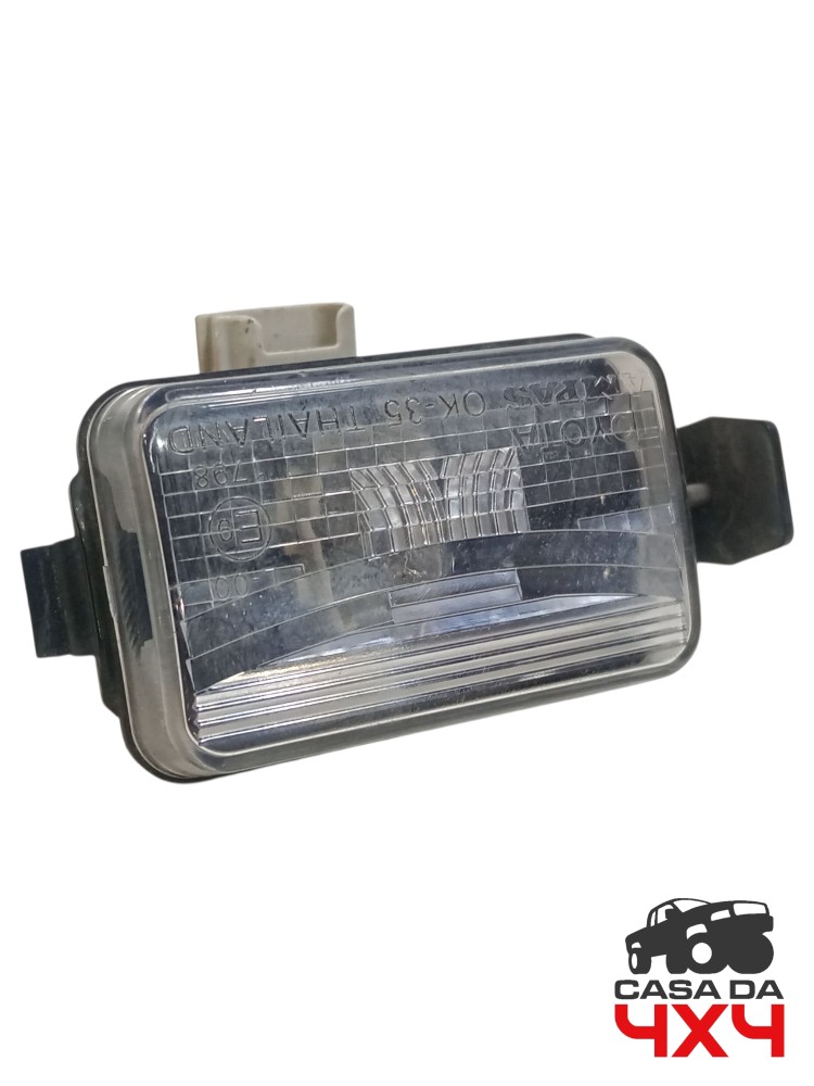 Lanterna luz placa traseira hilux 2.8 2022 srv