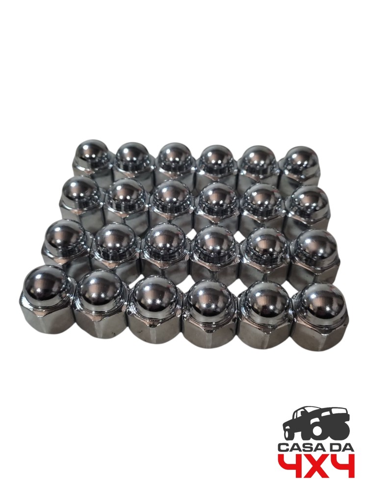 Jogo porca roda Hilux Power pack Cabine dupla Ferro