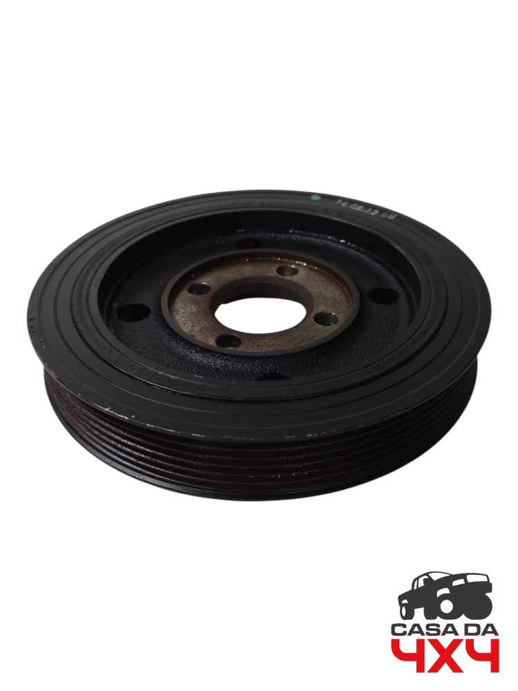 Polia virabrequim S10 2.8 diesel 2014 2016 200cv