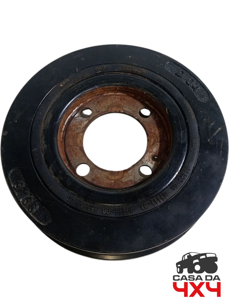 Polia virabrequim  S10 blazer 2.4 2006 2008 2010 2011 flex
