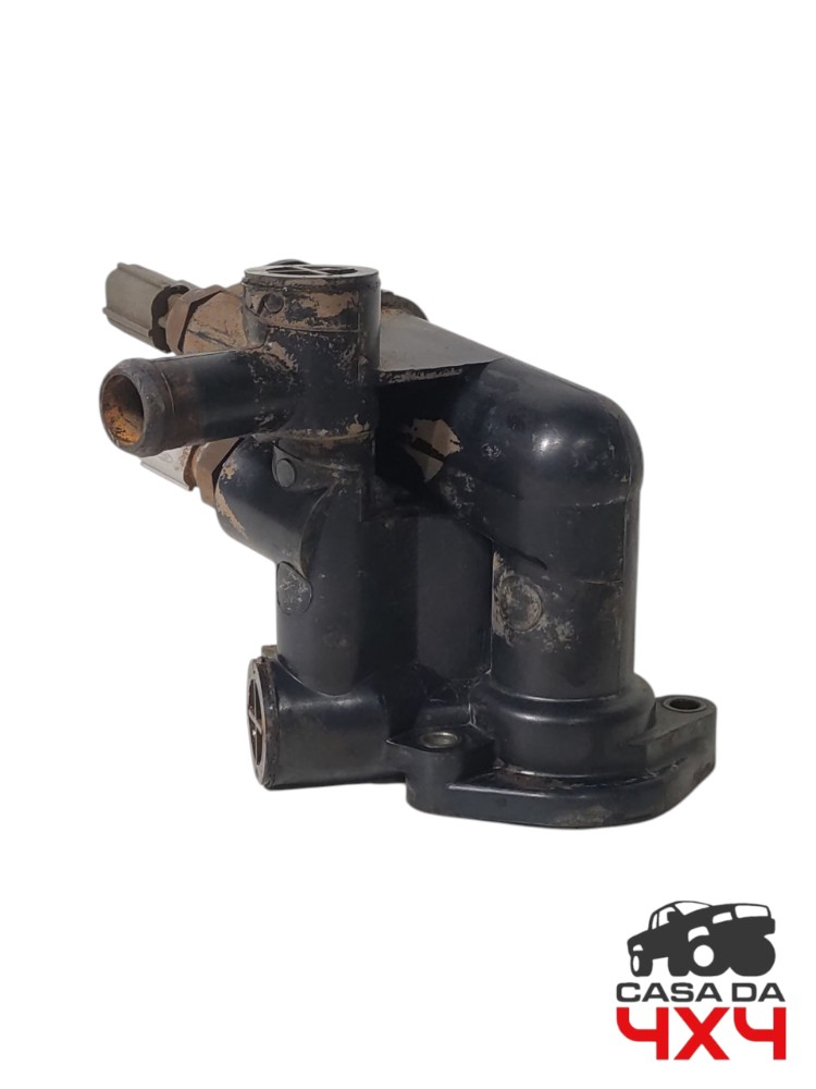 Carcaça válvula termostática Ford Ranger 2.5 8 velas gasolin