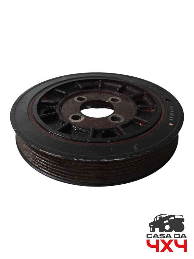 Polia virabrequim S10 2.8 diesel 2012 2013 180cv