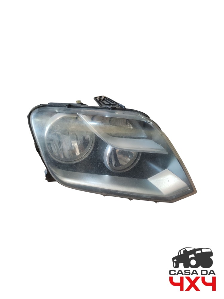 Farol dianteiro direito máscara negra Volkswagen Amarok 2015