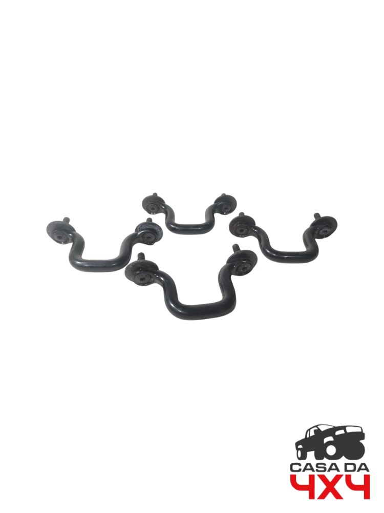Kit jogo gancho amarração caçamba Fiat Toro 2.0 2022 diesel