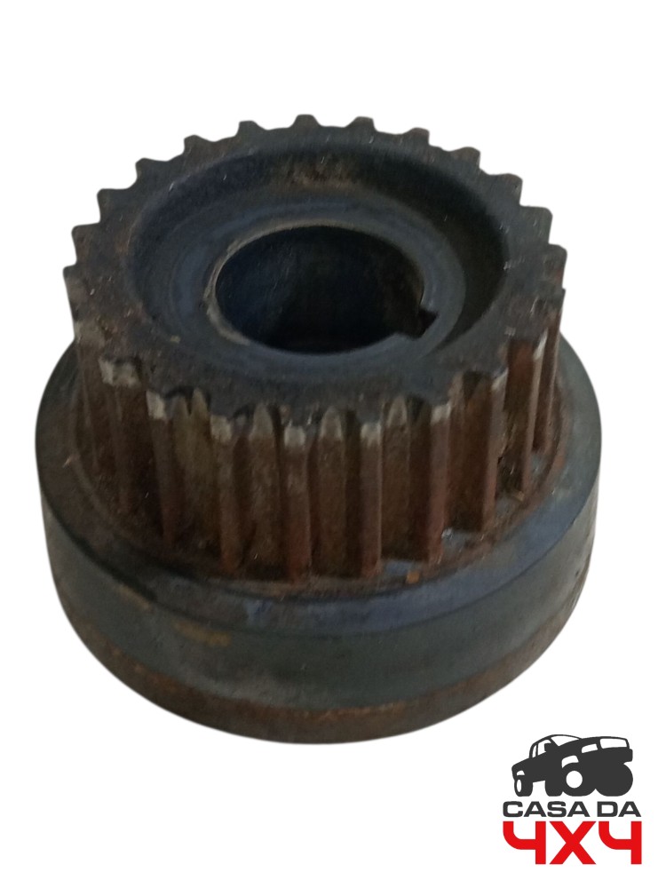 Engrenagem virabrequim  S10 blazer 2.4 2006 2008 2011 flex