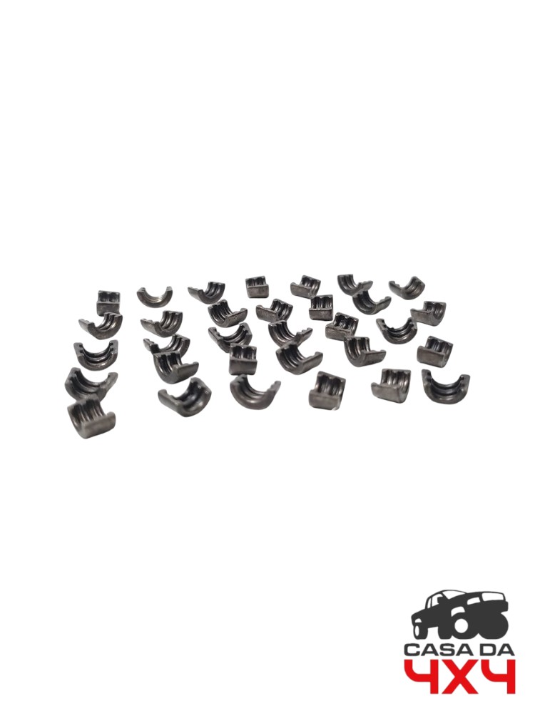 Kit Jogo 32x Chaveta Trava Válvula Vw Amarok 2.0 140cv 180cv